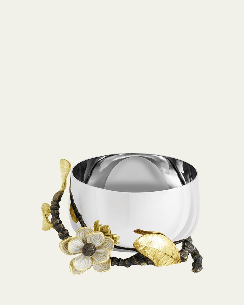 Vintage Bloom Nut Bowl